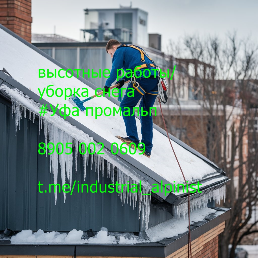Анализ рынка услуг по очистке скатных кровель методом промышленного альпинизма в России